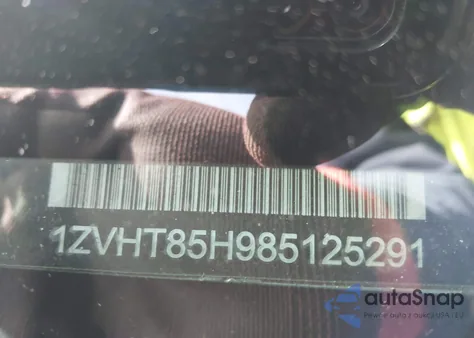 2008 Ford Mustang Gt Deluxe/Gt Premium from USA, damaged, VIN 1ZVHT85H985125291